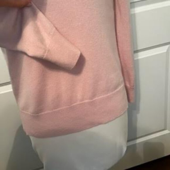 Kate Spade New York Winking Eye Sweater XS Tutu Pink $228 Wool Preppy - Picture 6 of 6